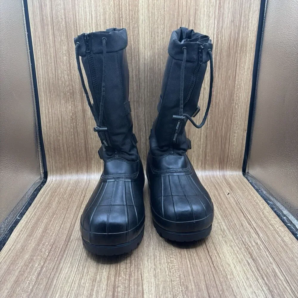 Kodiak All Weather Rubber Thinsulate Insulated Men's‎ Tall Black Boots Size 12